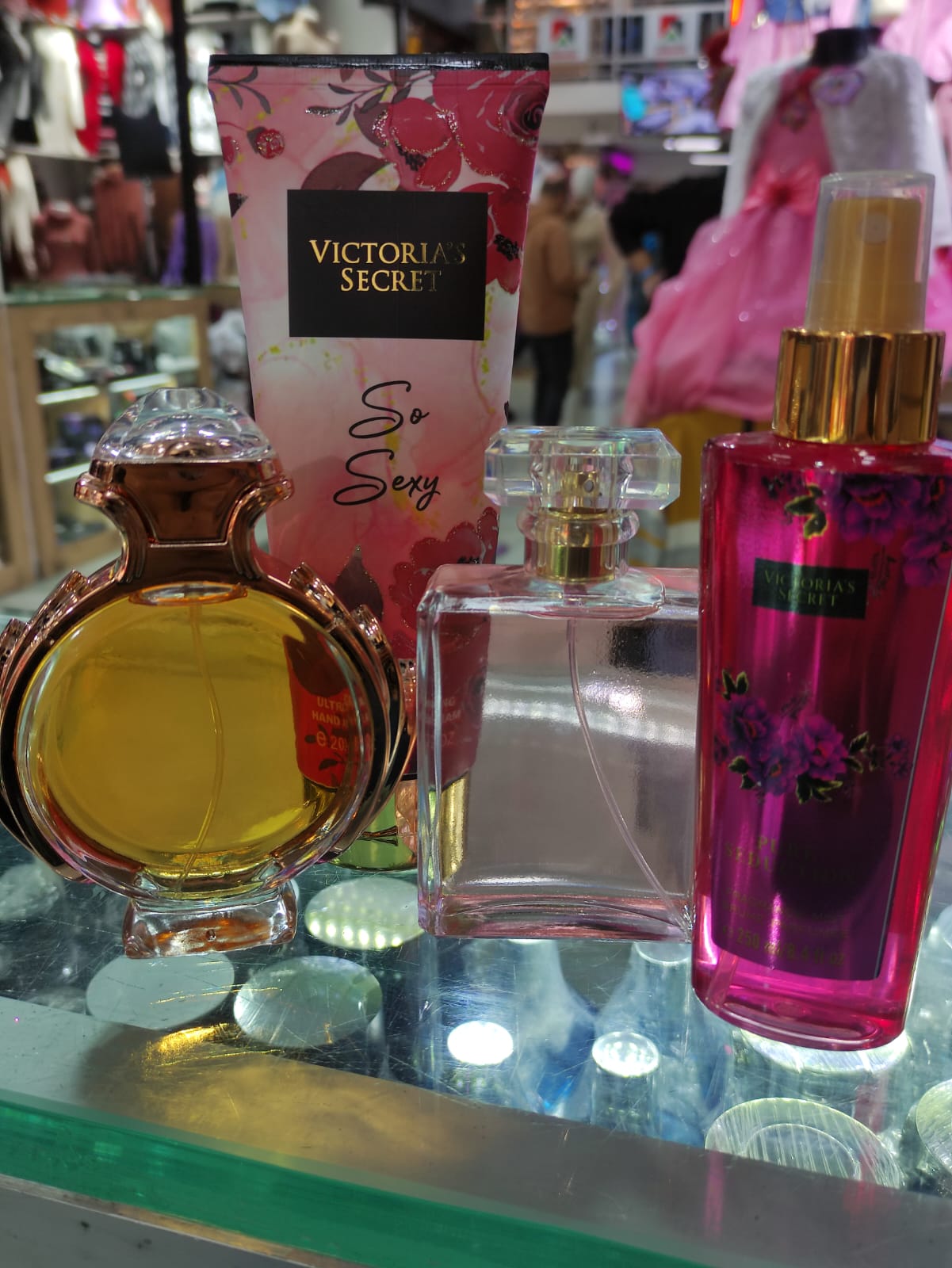 KIT 05 MADRE 2 PERFUMES + SPLAHS + CREMA